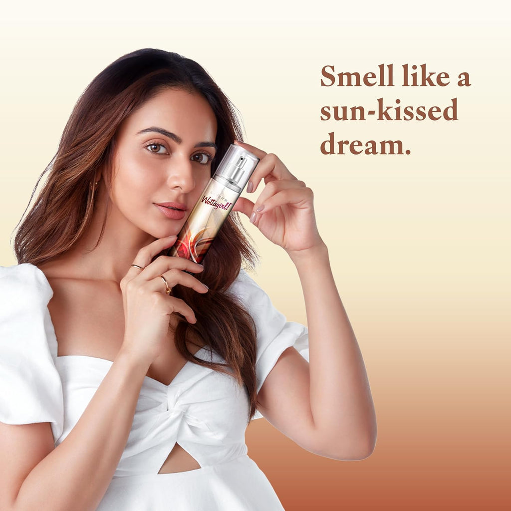 Layer'r Wottagirl Vanilla Twist Body Splash, 135ml | Long-Lasting Premium Mist Spray for Women | Dreamy Vanilla Scent | Everyday Wear | Refreshing & Skin-Friendly