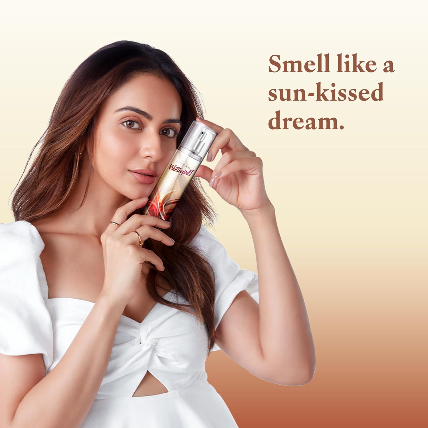 Layer'r Wottagirl Vanilla Twist Body Splash, 135ml | Long-Lasting Premium Mist Spray for Women | Dreamy Vanilla Scent | Everyday Wear | Refreshing & Skin-Friendly