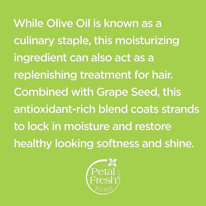 Petal Fresh Pure Moisturizing Grapeseed & Olive Oil Shampoo - 355 ml