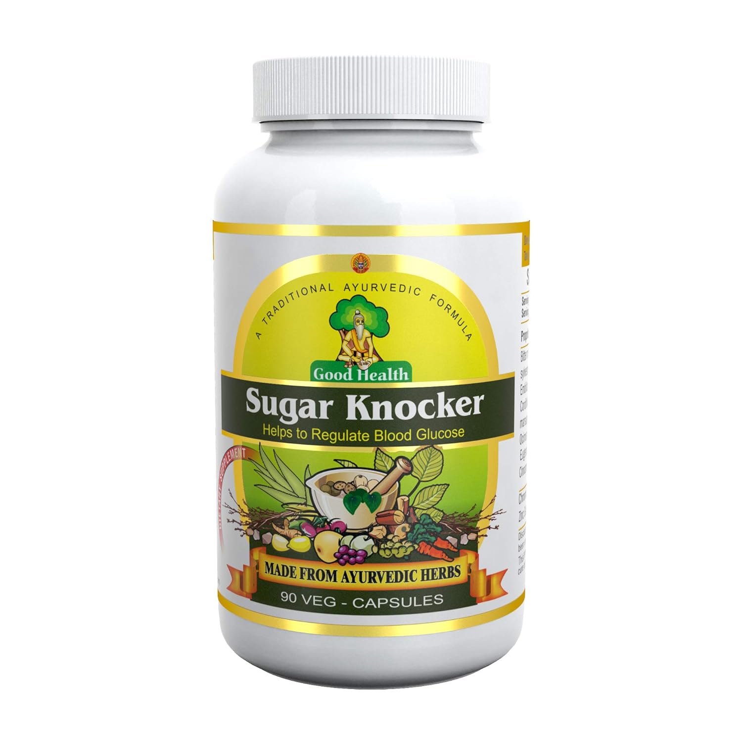 Herbal Supplement for Blood Sugar Management | Helps to Control Blood Sugar (90 Capsules)