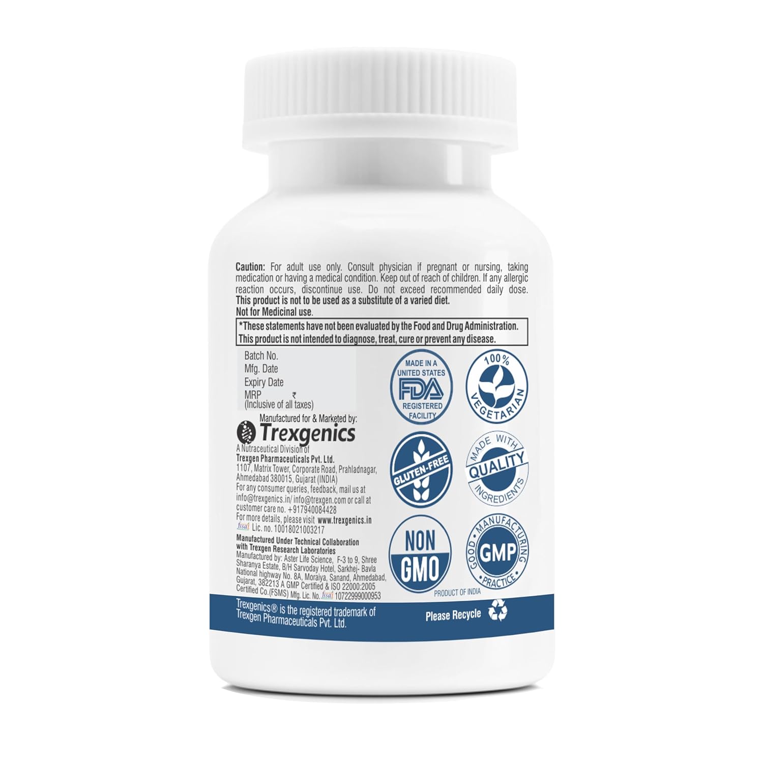 Trexgenics ALLERGYPRO 6X Natural Allergy Support with Quercetin, Rutin, Bromelain, Astragalus extract Grape seed extract 95% OPC, Stining nettle extract (60 Veg. Capsules) (Pack of 1)