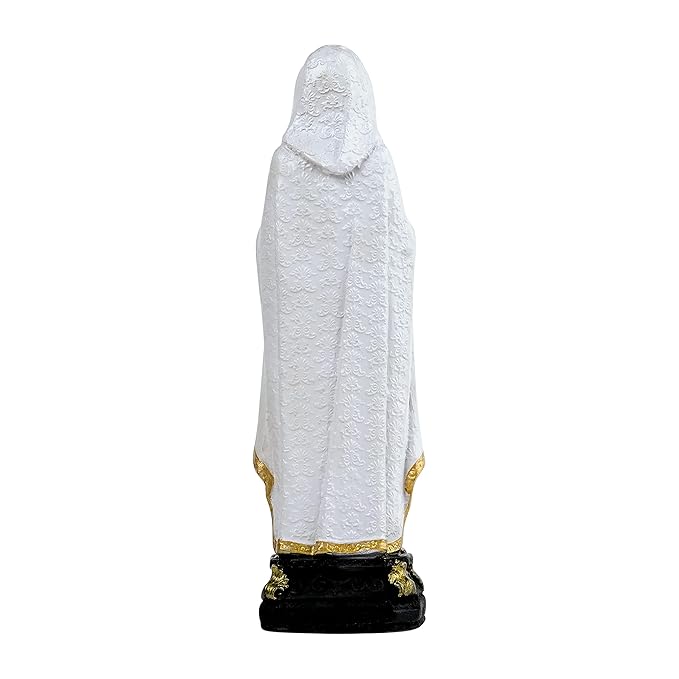 Newven Rosa Mistica Showpiece Idol Christian Statues Mother Figurine