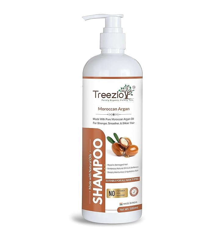 Treezio Moroccan Argan Oil Shampoo - 500 ml