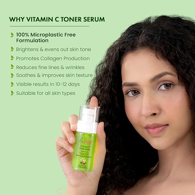 La Pink Vitamin C Face Toner Serum - 50 ml