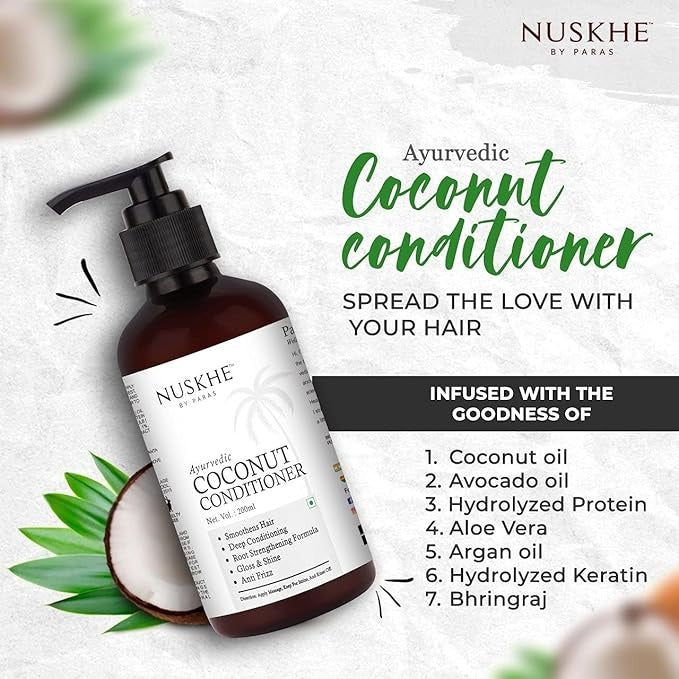 Nuskhe By Paras Ayurvedic Coconut Conditioner - 200 ml