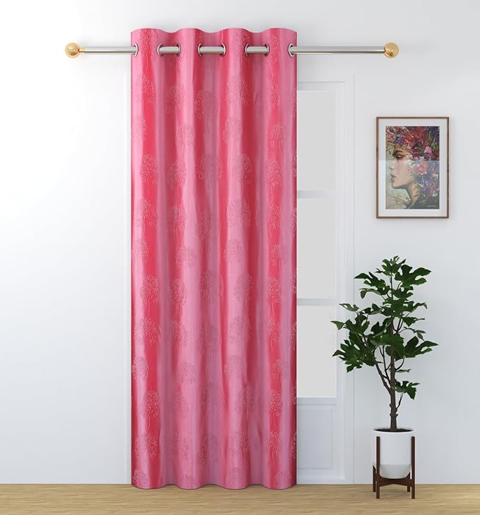 Fresh From Loom Semi Sheer Curtains For Door 7 Feet Long Door Curtain