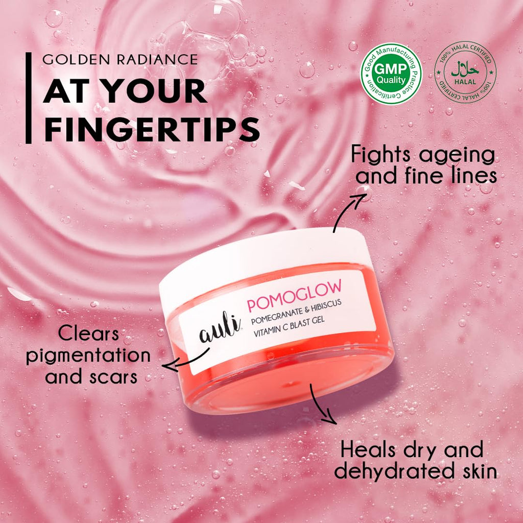Auli Pomoglow Vitamin C Daily Face Gel - 50 gms