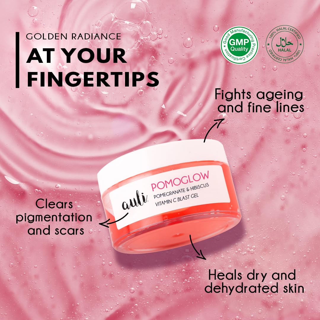 Auli Pomoglow Vitamin C Daily Face Gel - 50 gms