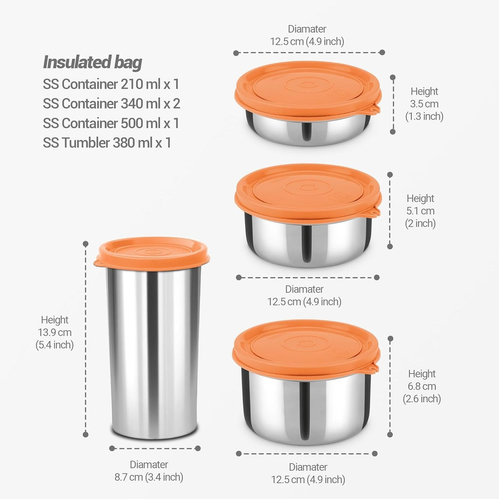 Milton Delicious Combo Insulated Lunch Box