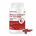 Biotrex Nutraceuticals Marine Collagen 3000mg Peptides With Biotin, Hyaluronic Acid, Vitamin C & E, Type 1 Marine Collagen, Healthy Hair, Skin, Nails, For Men & Women - 90 Tablets