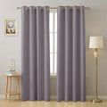 Cloth Fusion Blackout Door Curtains 9 Feet Long Set of 2 Lilac Colour