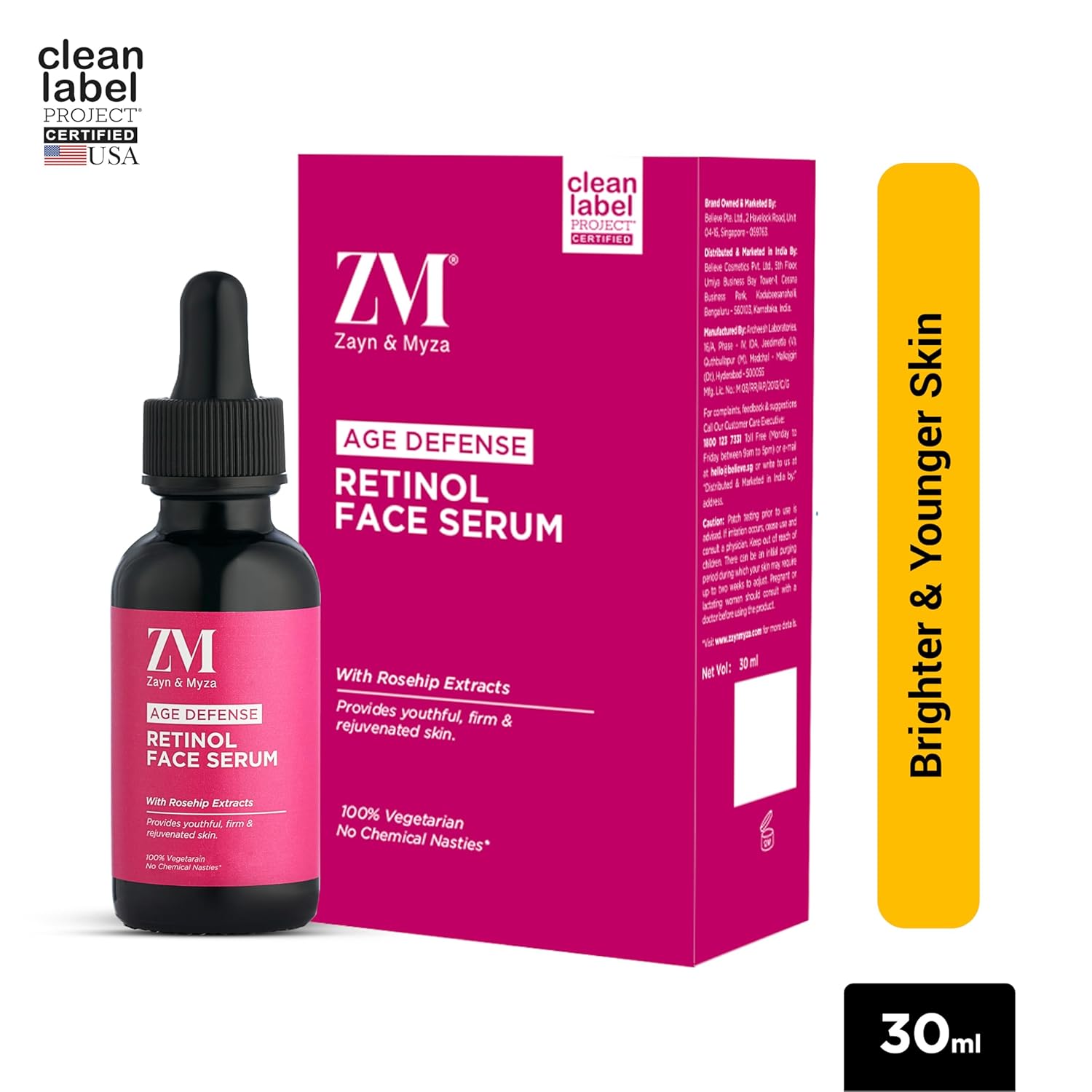 ZM Zayn & Myza Retinol Face Serum - 30 ml