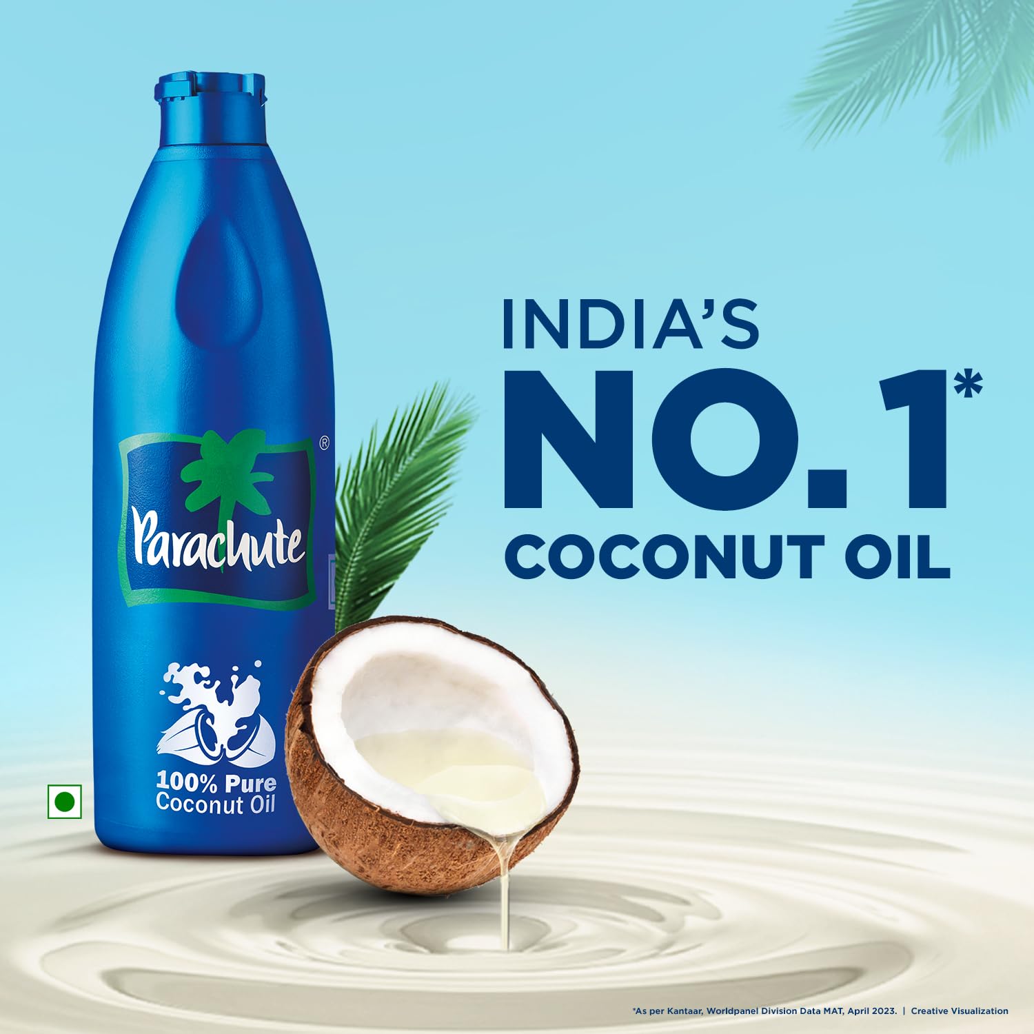 Parachute Coconut Oil 600 ml - Bottle