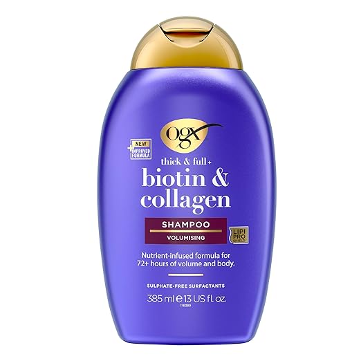 Ogx Thick & Full Biotin & Collagen Volumizing Shampoo For Thin Hair - 385 ml