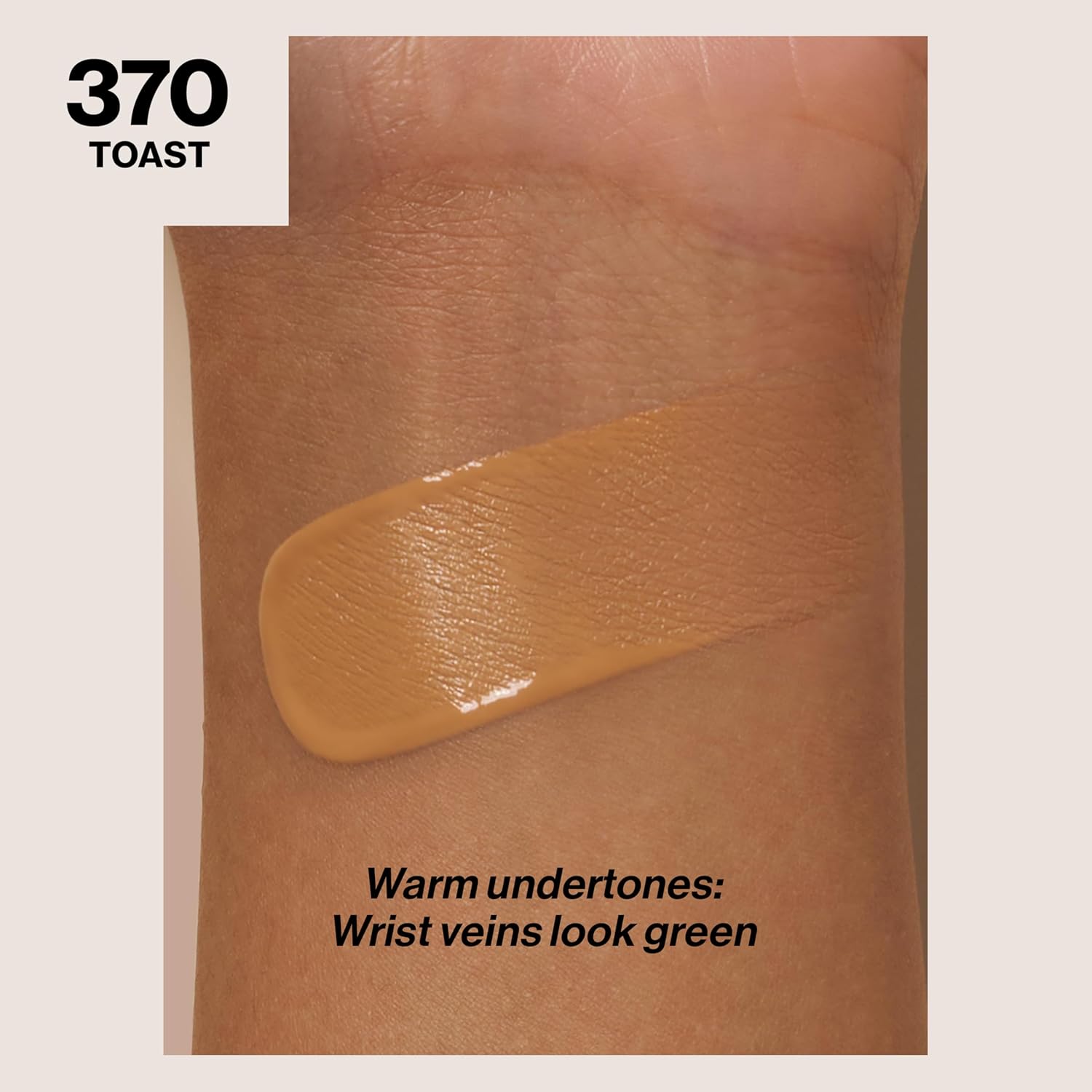 Revlon Liquid Foundation, ColorStay Face Makeup for Combination & Oily Skin, SPF 15, Medium-Full Coverage with Matte Finish, 370 Toast, 30 ml