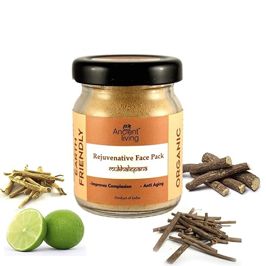 Ancient Living Rejuvenating Face Pack Hydrating Brightening Glow - 20 gms