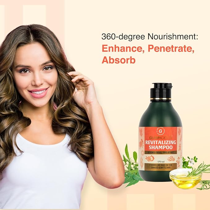 Glamacious Revitalising Shampoo - 170 Ml