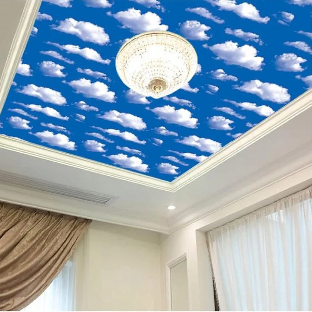 Jaamso Royals Sky Design Peel and Stick Self Adhesive Wallpaper Ocean Design 9