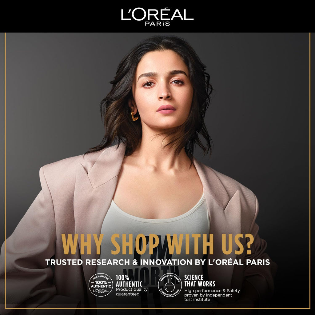L OrÃ©al Paris Moisture Filling Shampoo, With Hyaluronic Acid, For Dry & Dehydrated Hair, Adds Shine & Bounce, Hyaluron Moisture 72H, 340Ml.