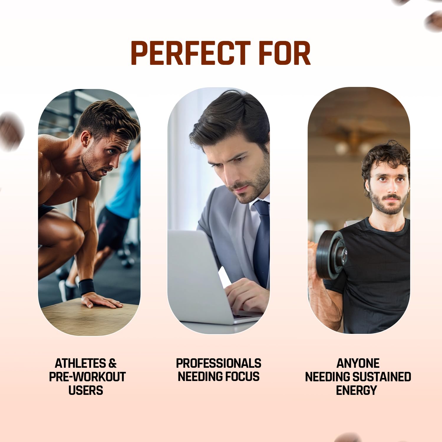 NATURALTEIN Ultimate Caffeine with L-Theanine | 100mg Caffeine + 100mg L-Theanine | Energy, Focus & Alertness Support | 2-in-1 Formula | 60 Veg Capsules