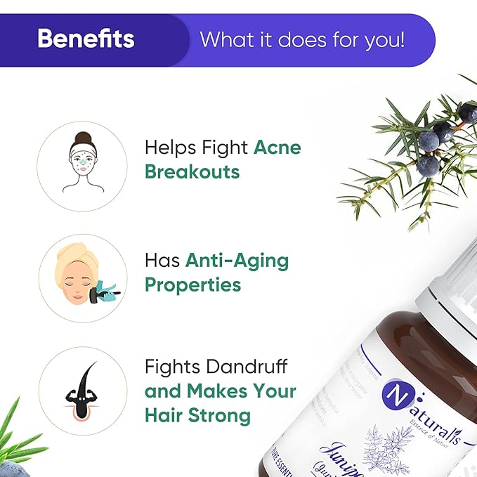 Naturalis Essence of Nature Juniper Berry Essential Oil - 10 ml