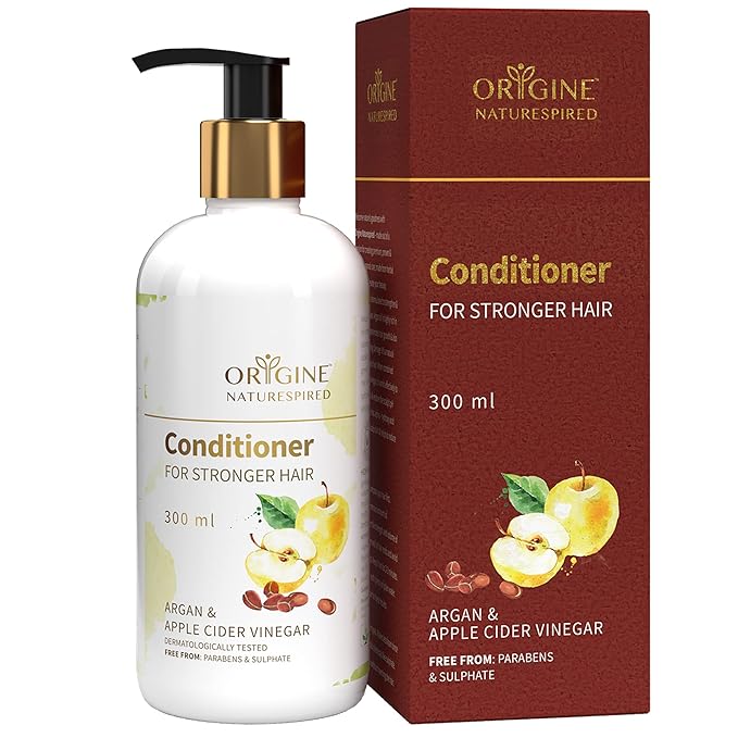 Origine Naturespired Argan & Apple Cider Vinegar Hair Conditioner For Strong Hair - 300 ml
