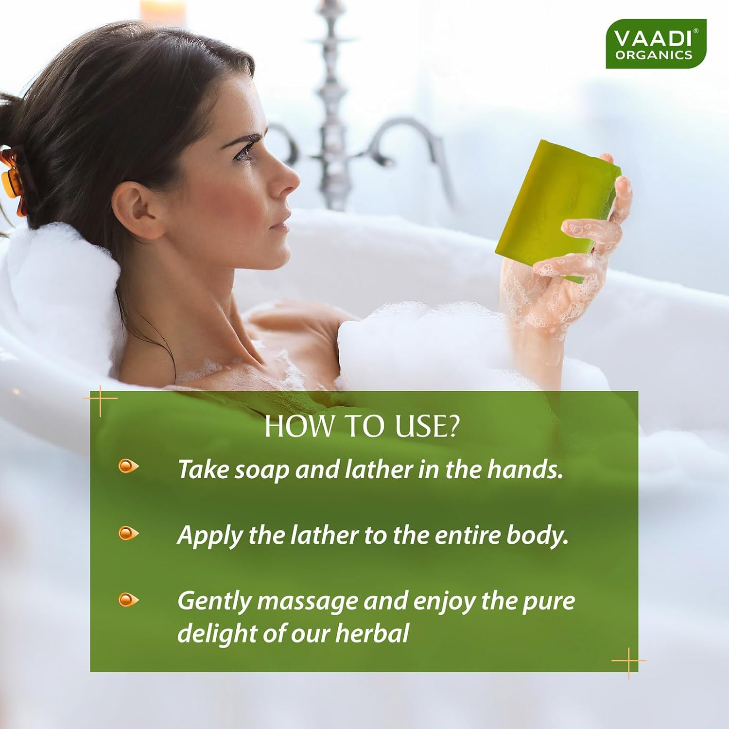 Vaadi Herbals Becalming Tea Tree Soap Anti Acne Therapy, 75gms x 3