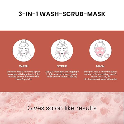 The Skin Story 3 in 1 Multi-Action Mask Scrub & Wash - 100 gms