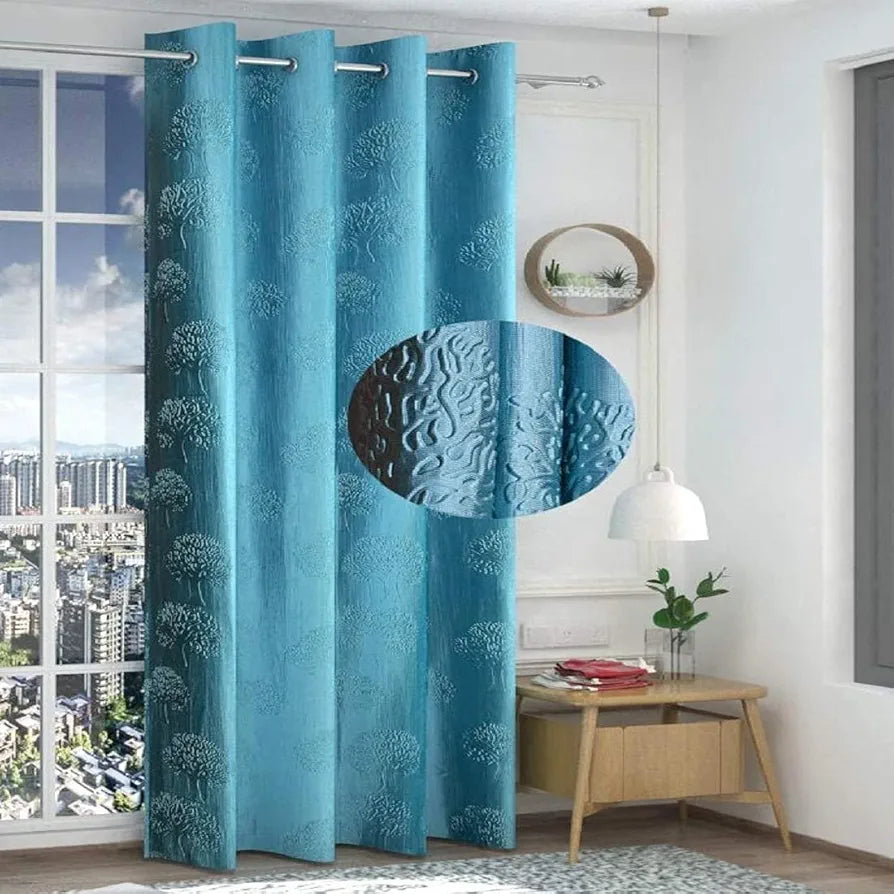 Fresh From Loom Curtains for Door 9 Feet Long Latest Big Window Curtain Premium Polyester Punch Parda