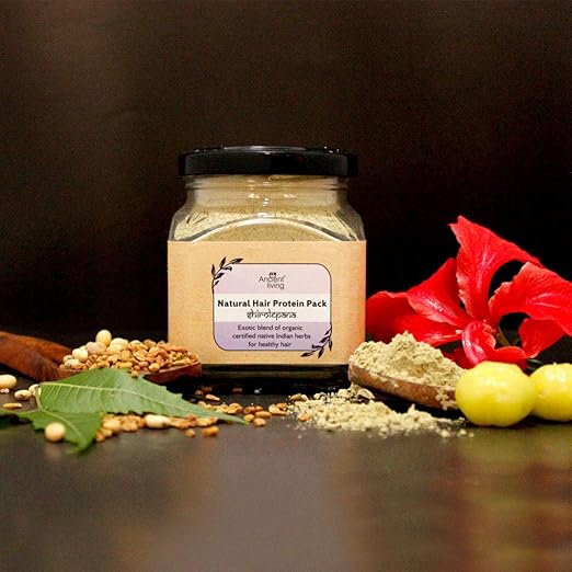 Ancient Living Natural Hair Protein Pack For Healthy Strong Hair - 100 gms