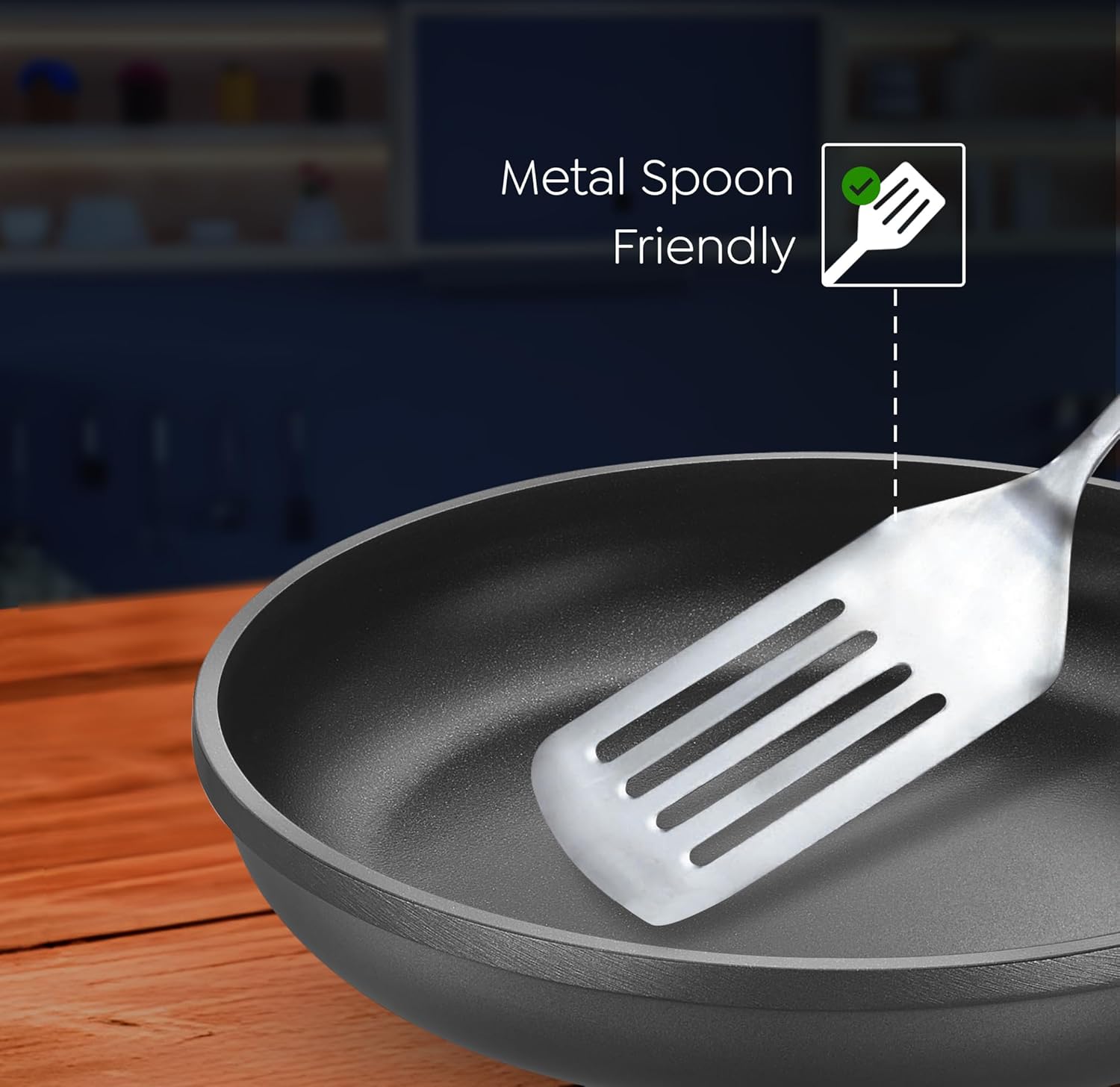 Prestige Omega Die-Cast Plus Aluminium Non-Stick Fry Pan 24 cm