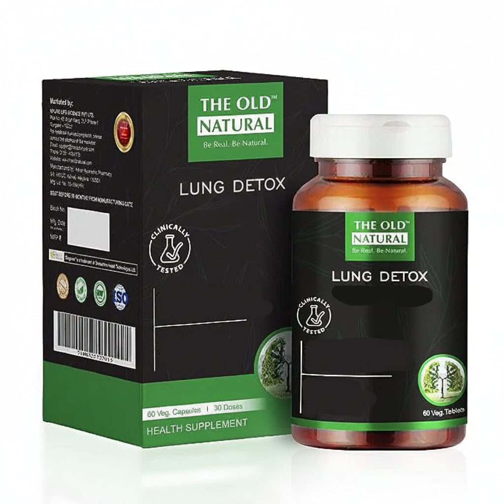 The Old Natural Lungs Detox - 60 tabs
