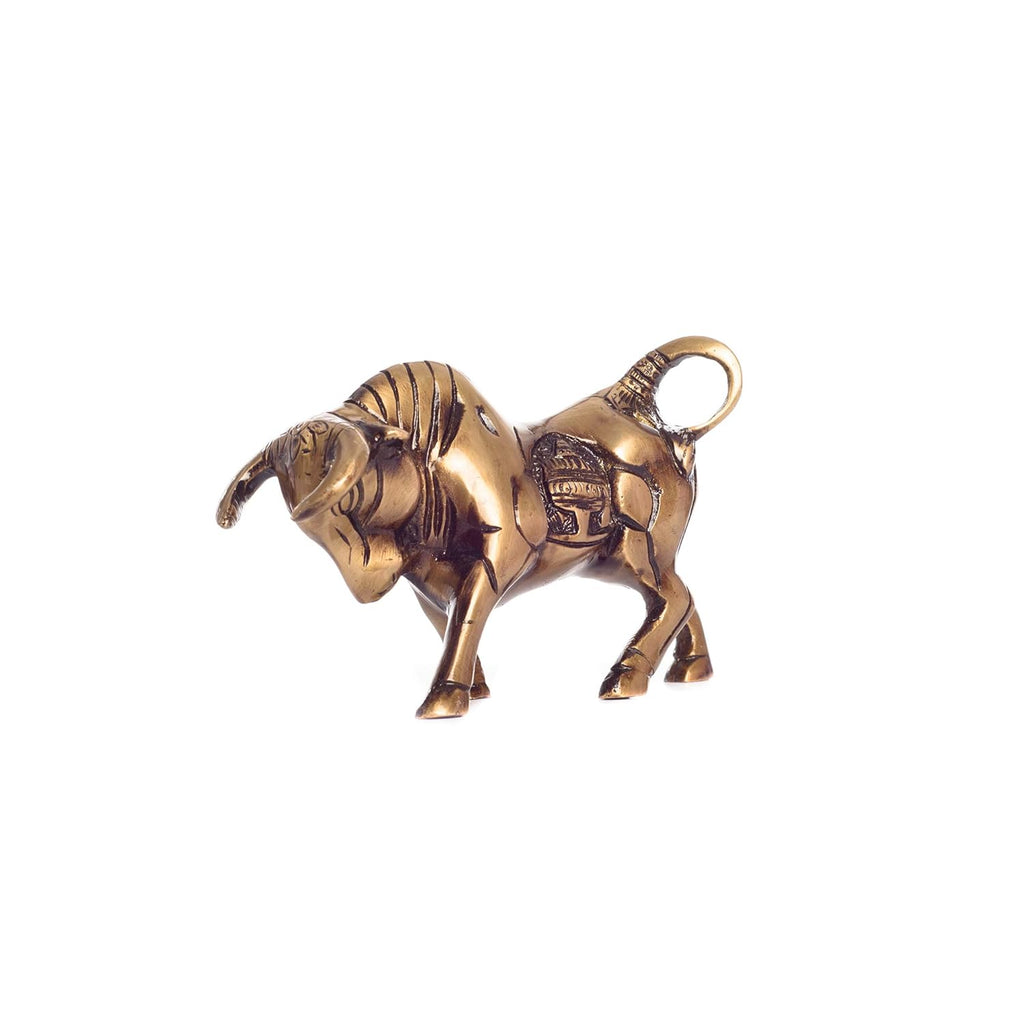Ecraftindia Brass Kamdhenu Cow Sculpture