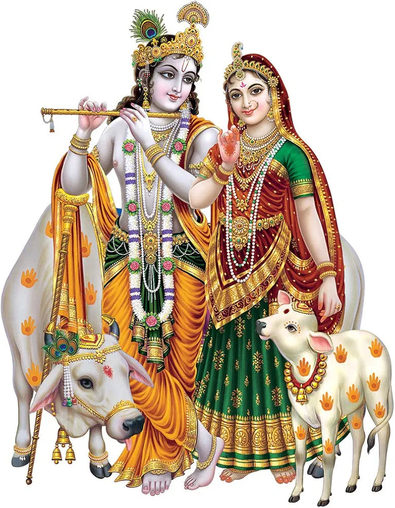 Rangoli Vinyl Large Religious Wall Sticker