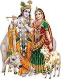 Rangoli Vinyl Large Religious Wall Sticker