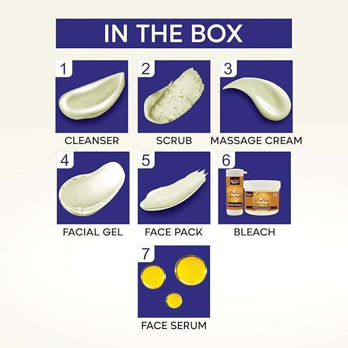 Bee One Complete 5 step Fairness Facial Kit for Radiance & Youthful Glow - 312 gms
