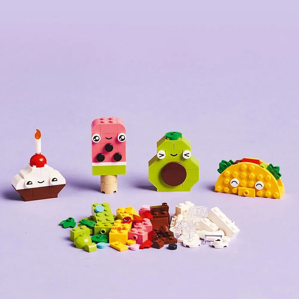 Lego Classic Creative Food Friends Imaginative Pretend-Play Toy 11039 Building Blocks Toys for 4+ Gift for Boys and Girls