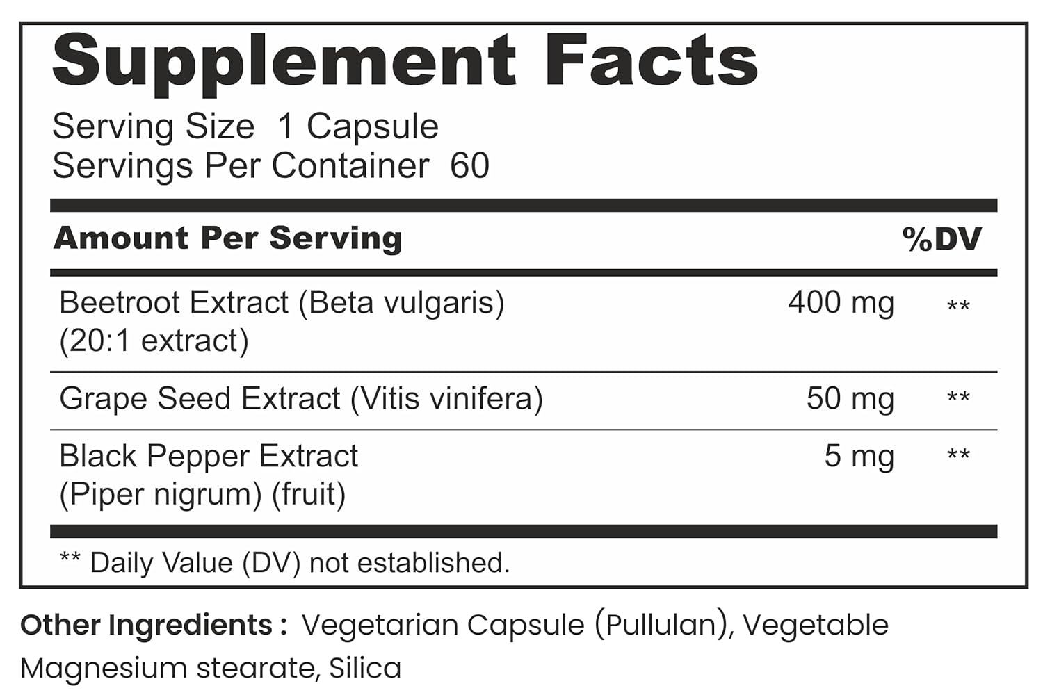 MORA Beetroot Capsules 20:1 Extract | Ayurvedic Beet Root Supplement with Grape Seed & Black Pepper Extract | Nitric Oxide, Blood Flow & Heart Health Support | For Energy, Stamina & Gym Performance | 60 Vegan Capsules