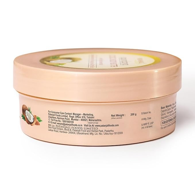 Patanjali Saundarya Coco Body Butter Cream - 200 gms