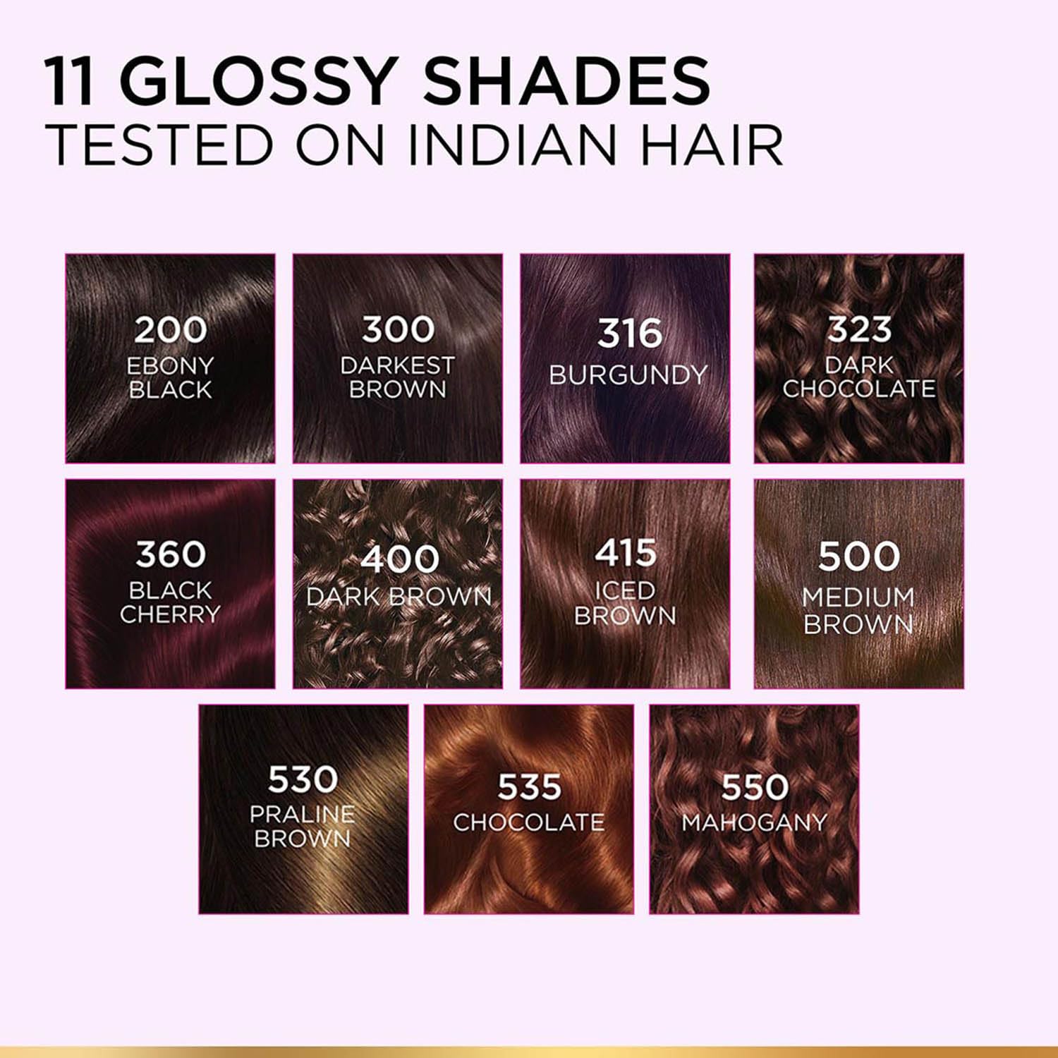 L'OrÃ©al Paris Casting CrÃ¨me Gloss Hair Color With Glycolic Gloss Complex | 5X Glossier Hair Color | Shade 300 - Darkest Brown | 60g + 40ml + 60g