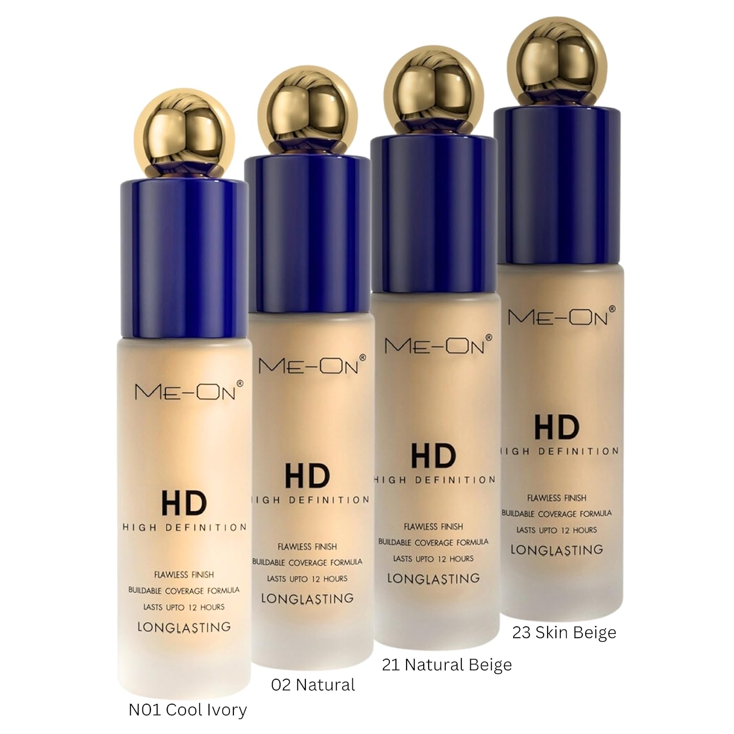 ME-ON HD Foundation (N01 Cool Ivory)