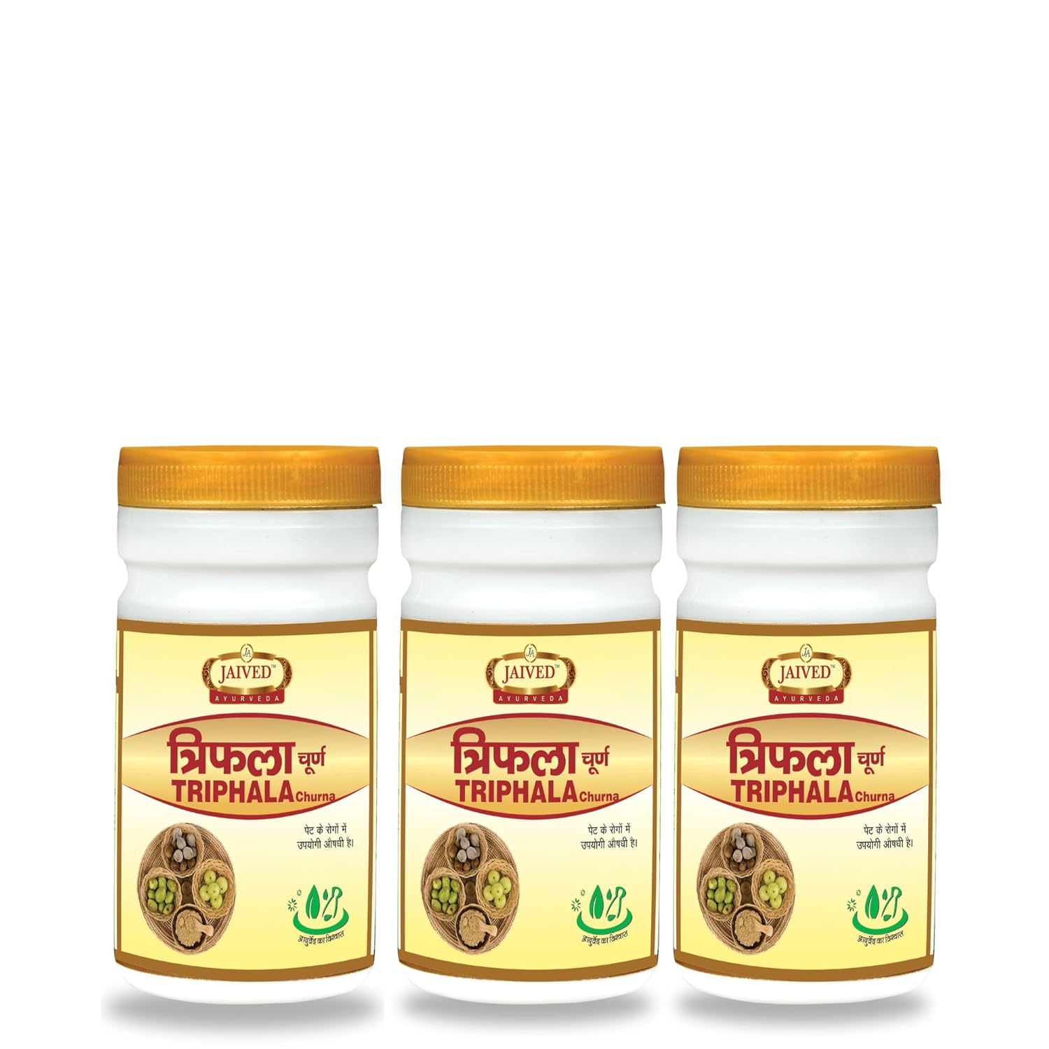 Jaived Ayurveda Triphla Churna - 100 Grams (Pack of 3)
