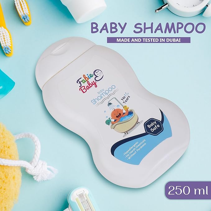 Fabie Baby Imported Shampoo for Kids - 250 Ml