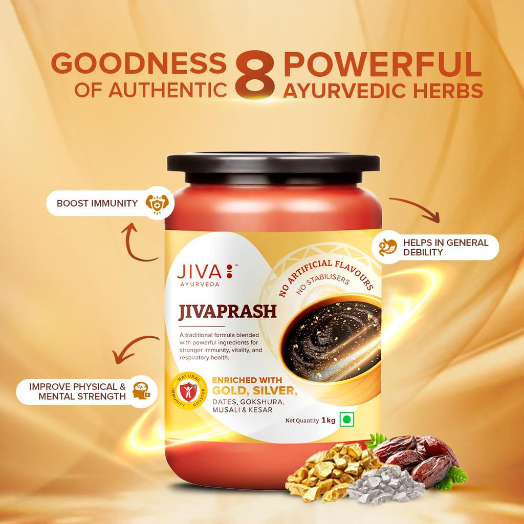 Jiva Jivaprash Goodness of Ayurveda | 100% Pure & Natural & Rich in Vitamin-C -1kg