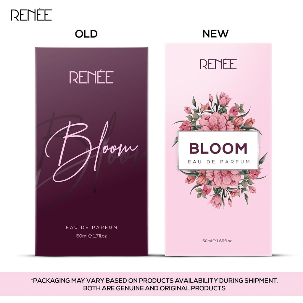 RENEE Eau De Parfum Bloom 50Ml| Premium Long Lasting Luxury Perfume Liquid| Notes Of Almond, Unisex Adult, Scent For All Occasions