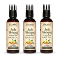 Stamio Amla Bhringraj Hair Oil - 100 ml (Pack of 3)