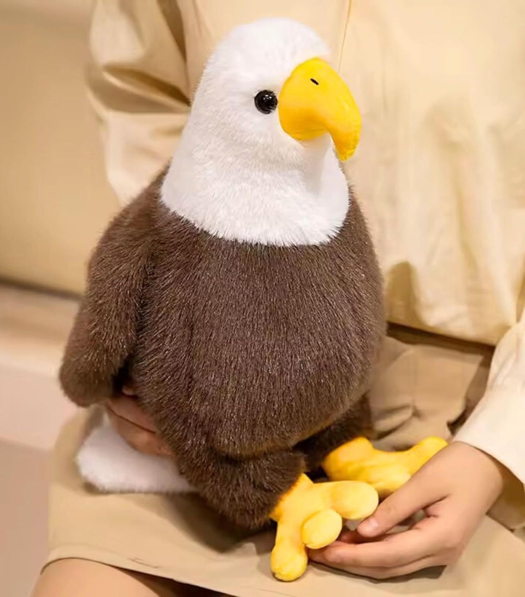 Tickles Bald Eagle Soft Stuffed Plush Bird Toy for Kids 50 cm