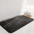 Luxe Home International Microfibre Rectangular Bath mat Super Soft Anti Skid Newman Mats For Bathroom Colour Brown