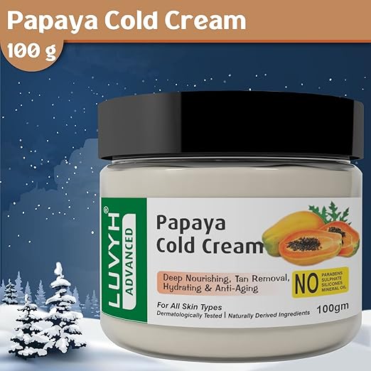 Luvyh Papaya Hydrating Cold Cream & Winter Creme - 100 gms