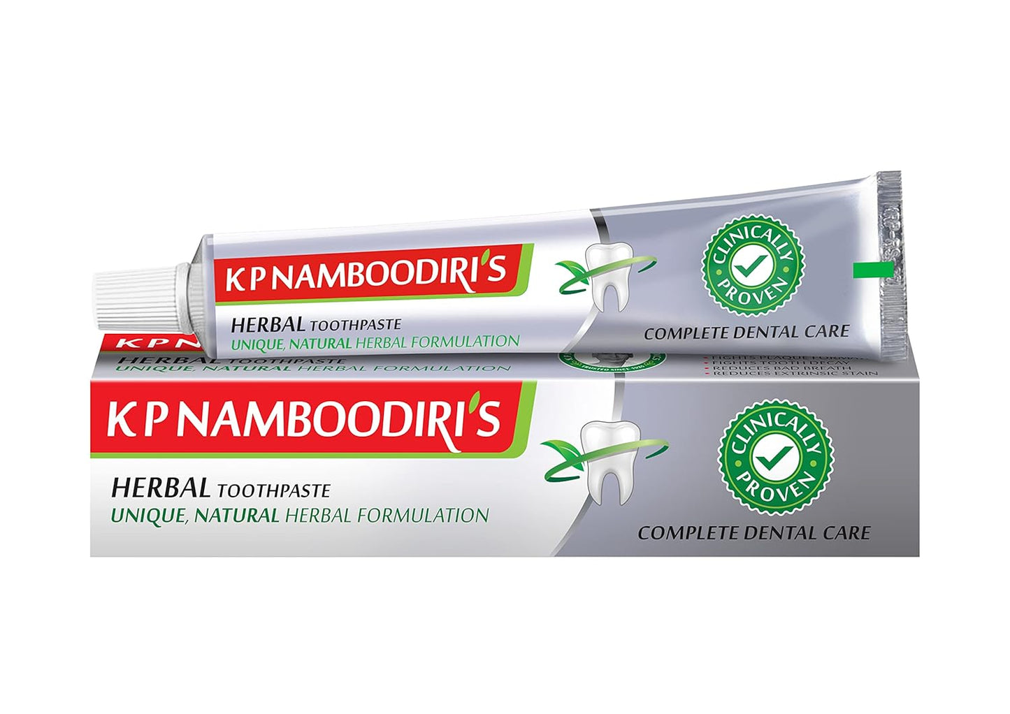 K.P. Namboodiri S Herbal Toothpaste - 150 gms(Pack of 2)